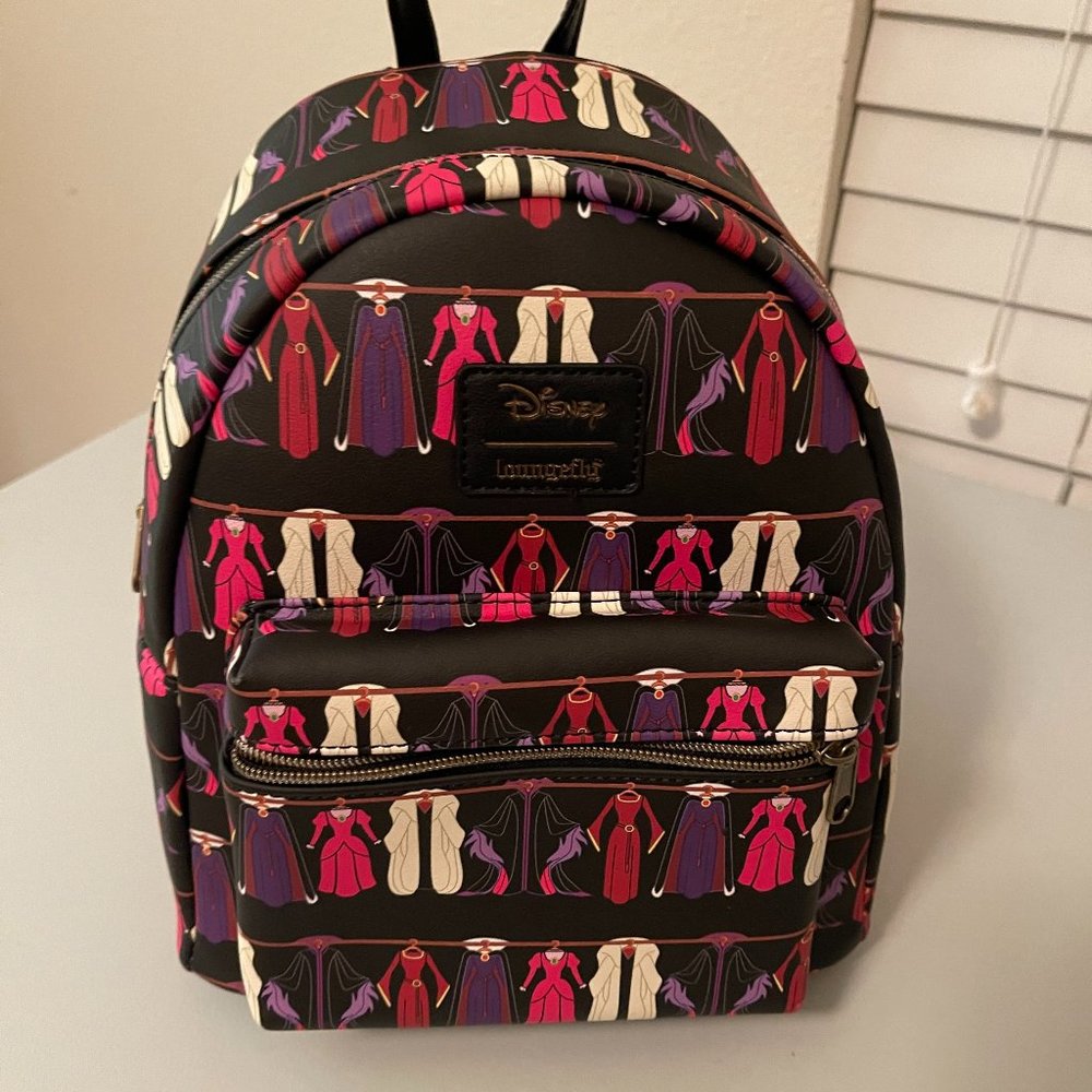 Loungefly Disney Villains Dresses Mini Backpack